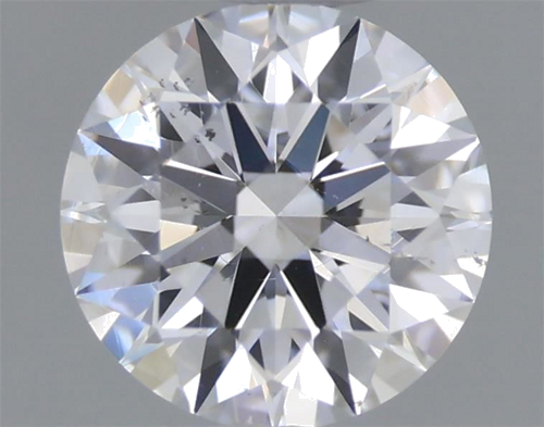0.42 carat E-SI1 Excellent cut Natūralus Round Deimantas (1)