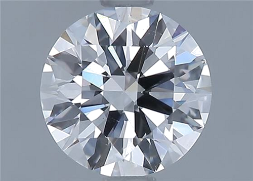 1.01 carat D-VS2 Very Good cut Natūralus Round Deimantas (1)