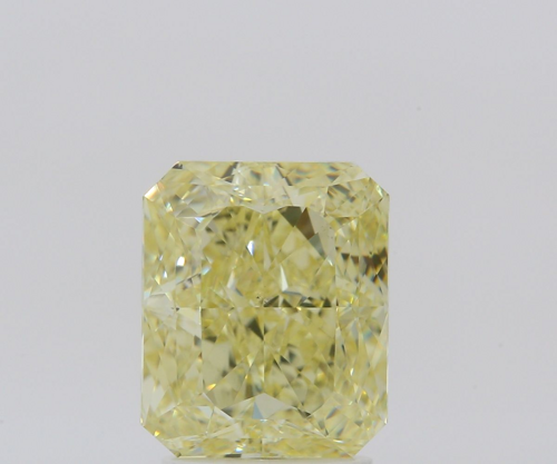 3.01 carat Fancy Yellow-VS1 Natūralus Radiant Deimantas (1)
