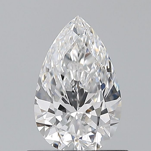 0.7 carat D-VS2 Natūralus Pear Deimantas (1)