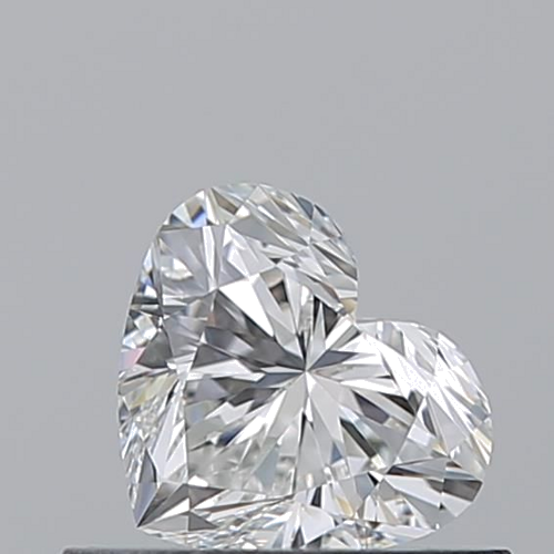 0.5 carat G-VVS1 Natūralus Heart Deimantas (1)