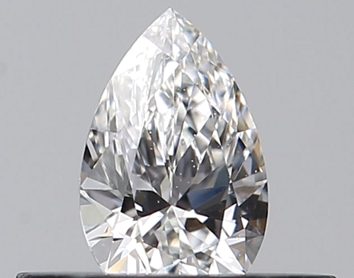 0.26 carat E-VVS2 Natūralus Pear Deimantas (1)