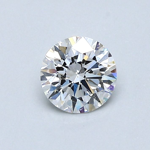0.51 carat F-VS2 Excellent cut Natūralus Round Deimantas (1)
