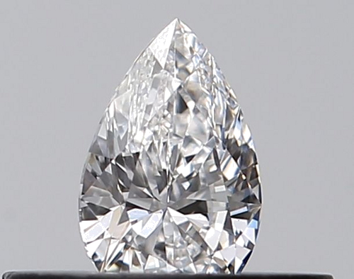 0.23 carat E-VS1 Natūralus Pear Deimantas (1)