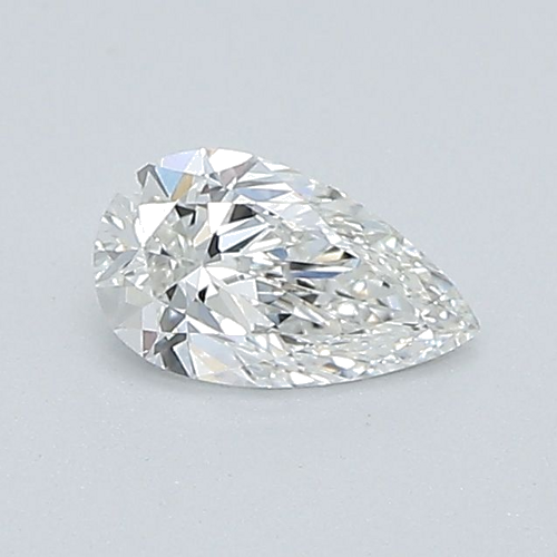 0.3 carat G-VS2 Natūralus Pear Deimantas (1)