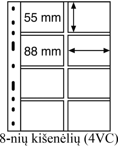 Пликове за банкноти Optima (6)