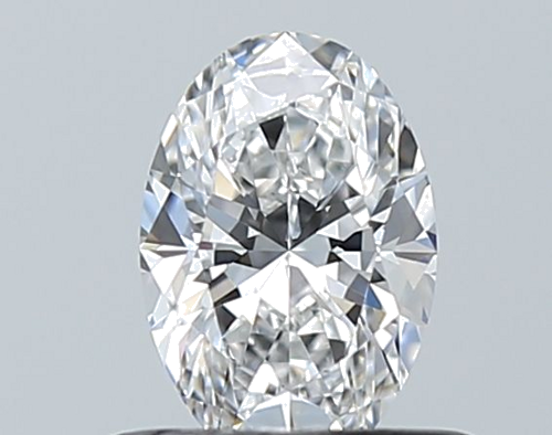 0.5 carat E-VS1 Natūralus Oval Deimantas (1)