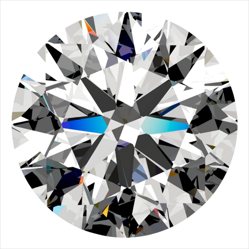 0.31 carat D-SI2 Excellent cut Natūralus Round Deimantas (1)