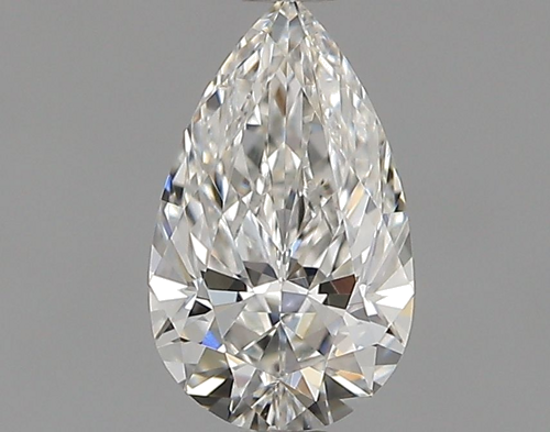 0.5 carat G-VVS2 Natūralus Pear Deimantas (1)
