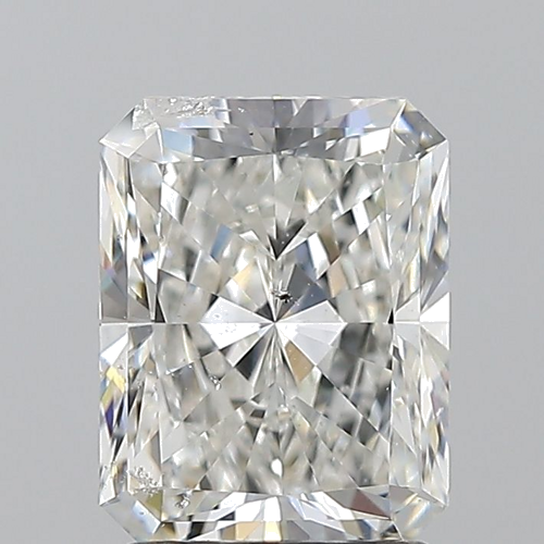 2.01 carat H-SI2 Natūralus Radiant Deimantas (1)