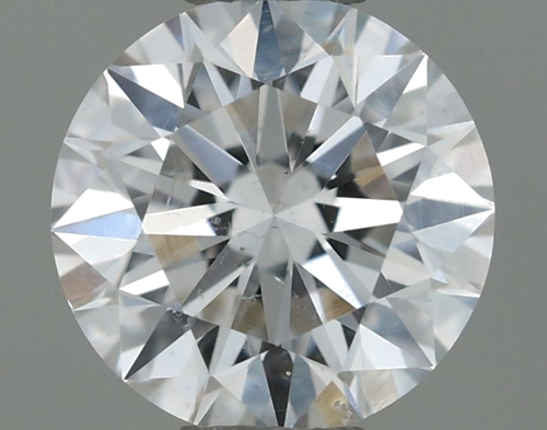 0.5 carat G-SI2 Excellent cut Natūralus Round Deimantas (1)
