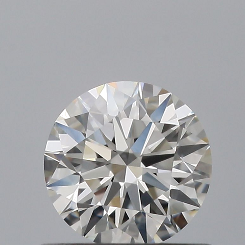 0.53 carat F-IF Excellent cut Natūralus Round Deimantas (1)