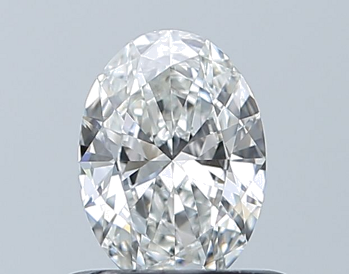 0.5 carat G-VVS1 Natūralus Oval Deimantas (1)