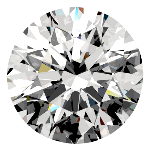 0.3 carat E-VS2 Excellent cut Natūralus Round Deimantas (1)