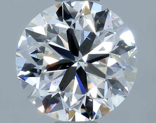 0.7 carat F-SI1 Very Good cut Natūralus Round Deimantas (1)