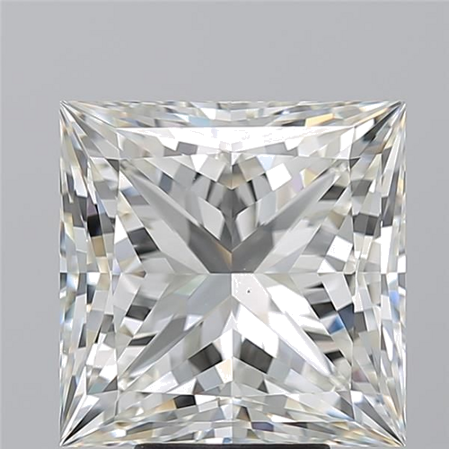 7.08 carat J-VS1 Natūralus Princess Deimantas (1)