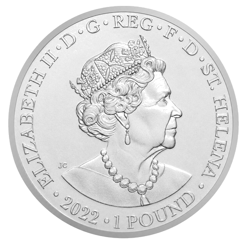 1 oz Hēra 2022 Svētās Helēnas sala sudraba monēta (2)