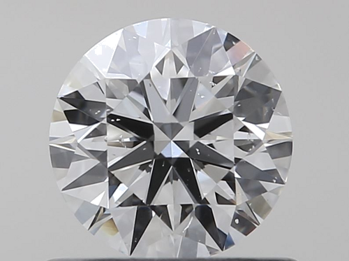 0.56 carat G-SI2 Excellent cut Natūralus Round Deimantas (1)