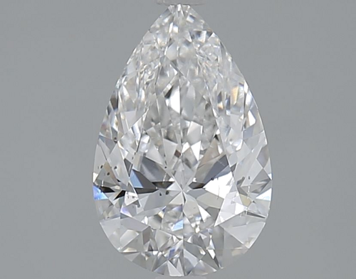 1.5 carat E-SI1 Natūralus Pear Deimantas (1)