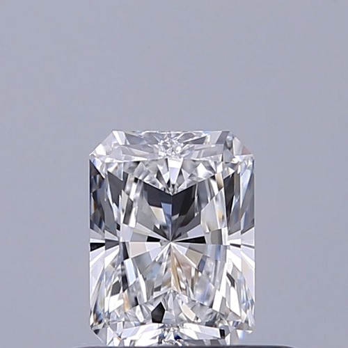 0.45 carat D-VVS1 Natūralus Radiant Deimantas (1)