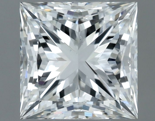 1.01 carat G-VS2 Natūralus Princess Deimantas (1)