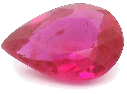 0.67 carat RED Pear Rubinas (1)