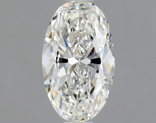 0.7 carat H-IF Natūralus Oval Deimantas (1)