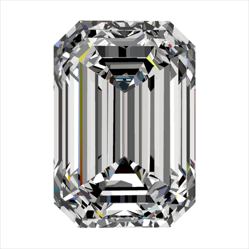0.3 carat G-VVS1 Natūralus Emerald Deimantas (1)