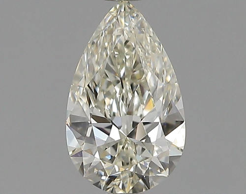 0.53 carat K-VS1 Natūralus Pear Deimantas (1)