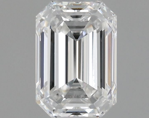 0.45 carat F-VVS2 Natūralus Emerald Deimantas (1)