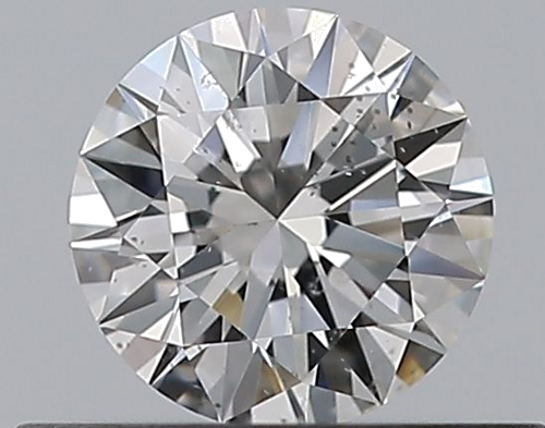 0.36 carat F-SI2 Excellent cut Natūralus Round Deimantas (1)