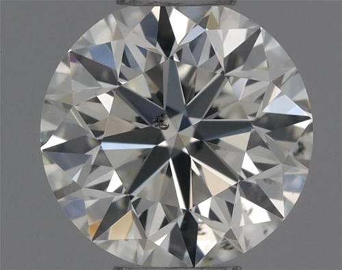 0.4 carat J-SI2 Very Good cut Natūralus Round Deimantas (1)