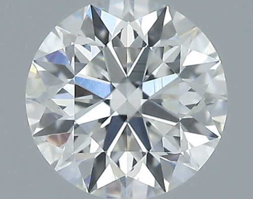 0.53 carat G-VVS2 Excellent cut Natūralus Round Deimantas (1)