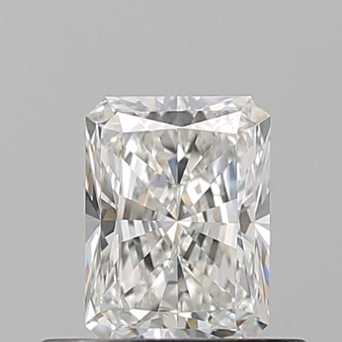 0.5 carat H-VVS2 Natūralus Radiant Deimantas (1)