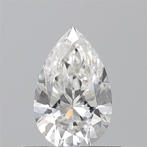 0.52 carat H-VVS2 Natūralus Pear Deimantas (1)
