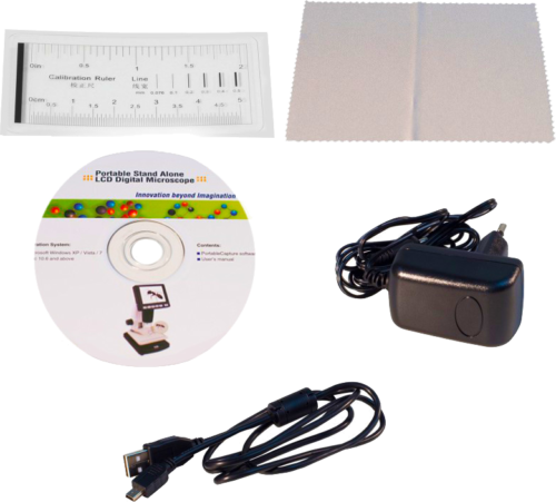 Цифровой микроскоп LCD 10 x 500 (3)