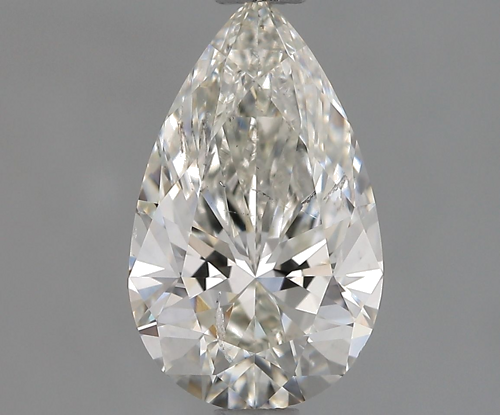 1.5 carat H-SI2 Natūralus Pear Deimantas (1)