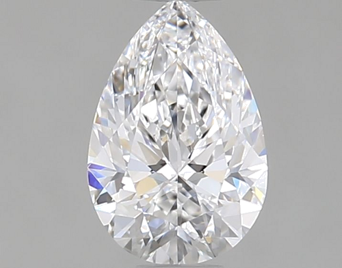 0.56 carat D-VS1 Natūralus Pear Deimantas (1)