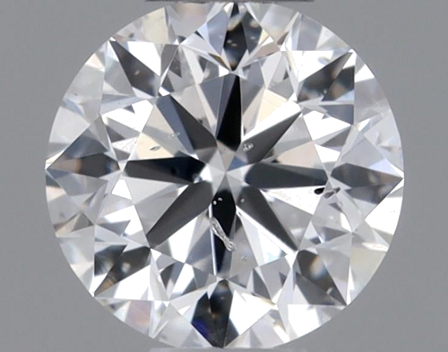 0.31 carat D-SI2 Very Good cut Natūralus Round Deimantas (1)