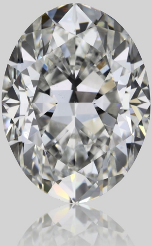 1.51 carat F-VS2 Natūralus Oval Deimantas (1)