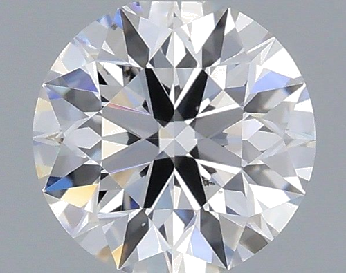 0.4 carat F-SI1 Excellent cut Natūralus Round Deimantas (1)