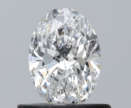 0.5 carat E-SI1 Natūralus Oval Deimantas (1)