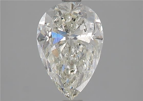 1.5 carat I-SI2 Natūralus Pear Deimantas (1)