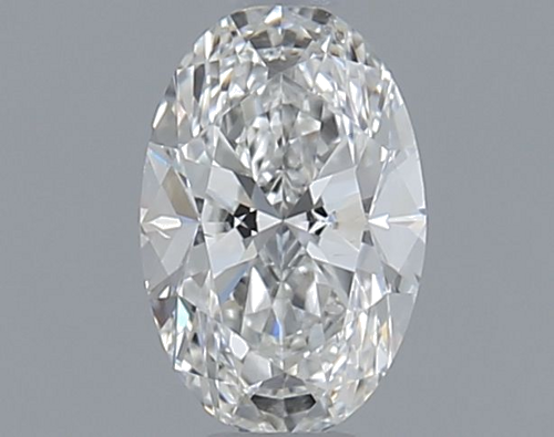 0.5 carat F-SI1 Natūralus Oval Deimantas (1)
