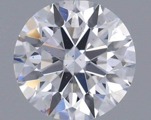 0.44 carat D-SI1 Excellent cut Natūralus Round Deimantas (1)