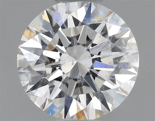 0.4 carat F-SI2 Excellent cut Natūralus Round Deimantas (1)