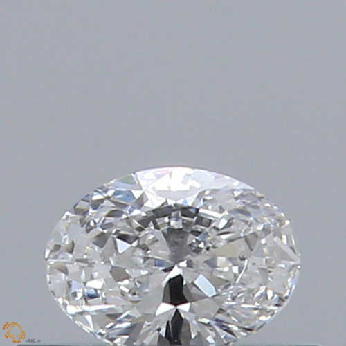 0.25 carat E-VS1 Natūralus Oval Deimantas (1)