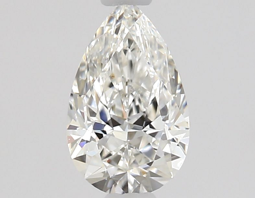 0.5 carat F-VS1 Natūralus Pear Deimantas (1)