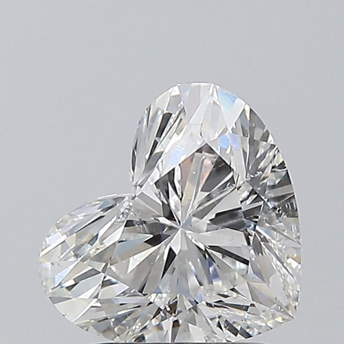 1.51 carat H-SI2 Natūralus Heart Deimantas (1)