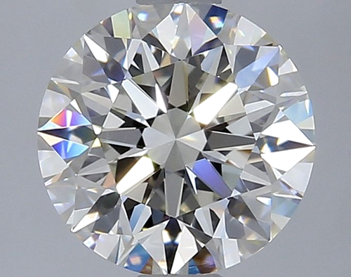 1.01 carat I-VVS1 Excellent cut Natūralus Round Deimantas (1)